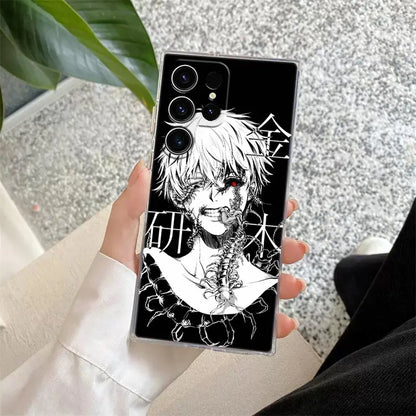 Tokyo Ghoul Kaneki Clear Phone Case