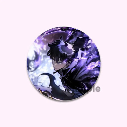 Solo Leveling Cheng Xiaoyu Button Pin