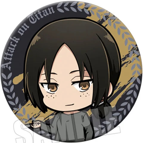 Attack on Titan Q Version Anime Badge Annie Leonhardt Reiner Braun Historia Reiss Character Pin Button 12 Styles Collection