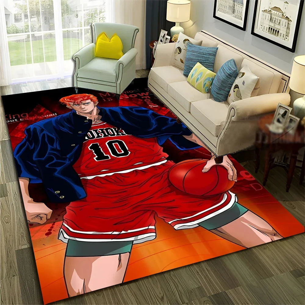 Slam Dunk Basketball Rug