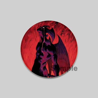 Devilman Crybaby Amon Brooch Pins