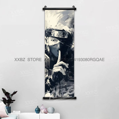 Naruto Hyuga Hinata Canvas Scroll