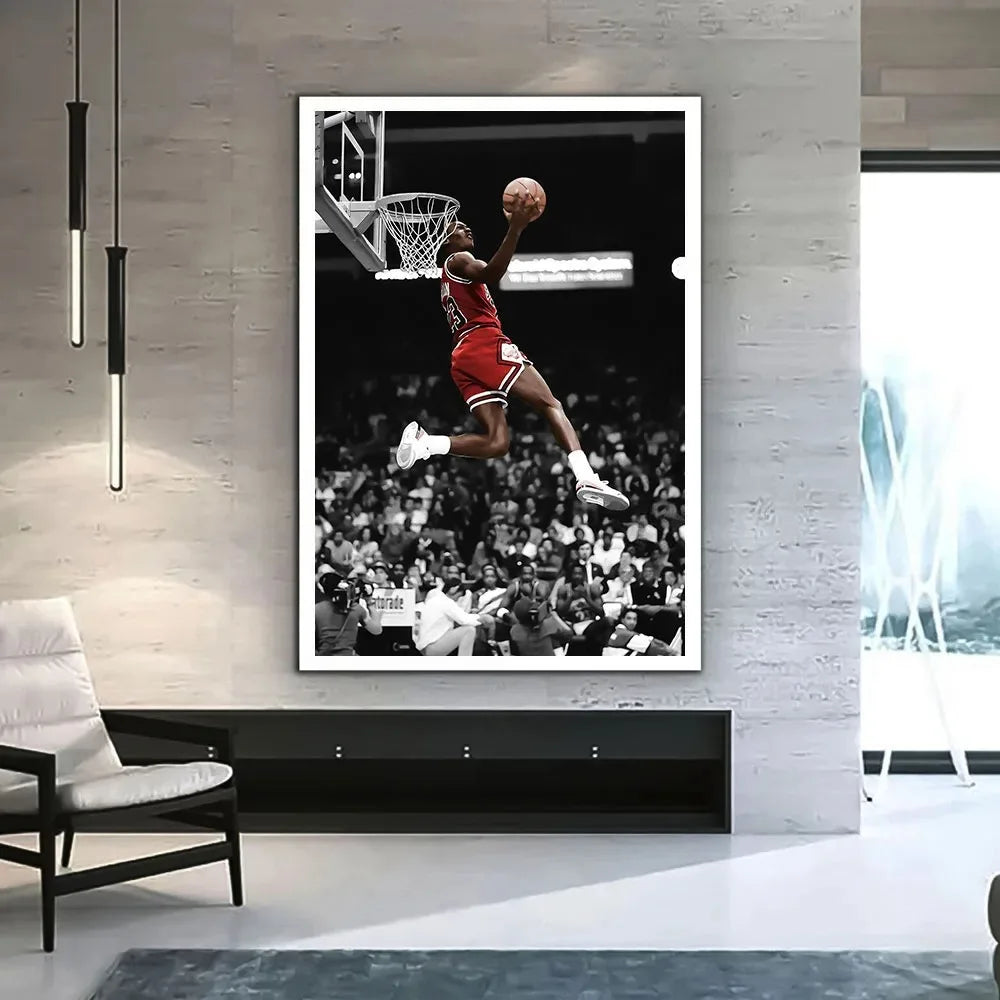 Jordan Kobe Canvas Print