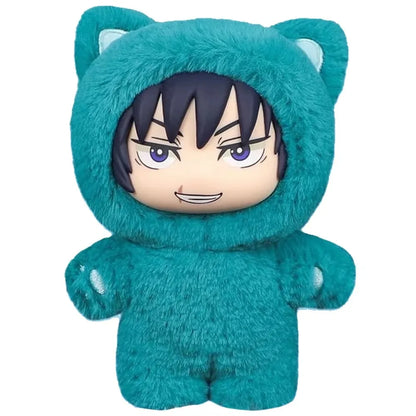HOT In Stock Jujutsu Kaisen 2 Cat Ear Plushie Series Blind Box Mystery Box Anime Plush Doll Kawaii Toy Collect Festvial Gift**