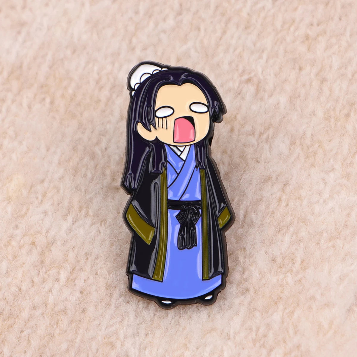 Anime Characters Kawaii Cat Enamel Pin