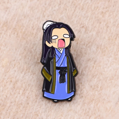 Anime Characters Kawaii Cat Enamel Pin