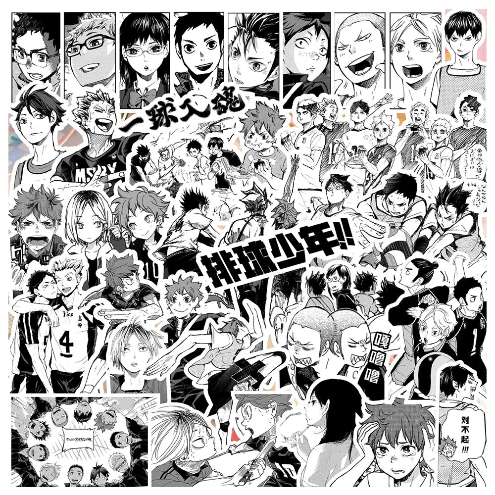 Haikyuu!! Graffiti Stickers