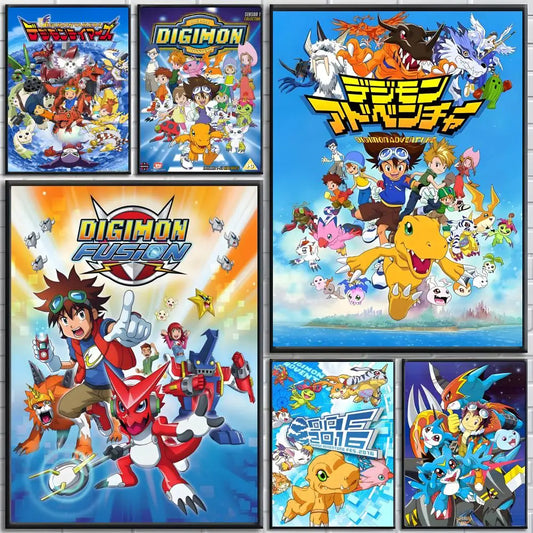 Digimon Poster Wall Art
