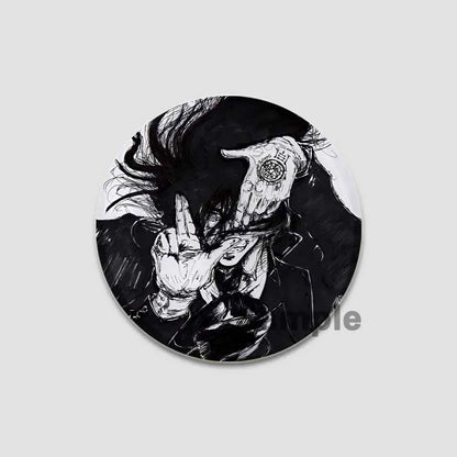 Hellsing Ultimate Alucard Pin Button