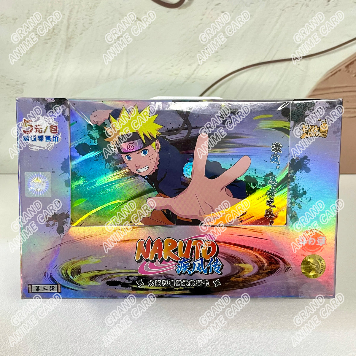 KAYOU Genuine Naruto Cards T2W9 T4W8 Booster Box Anime TCG Rare SE BP CR MR Ninja World Fight Chapter Collection Kids Toy Gift