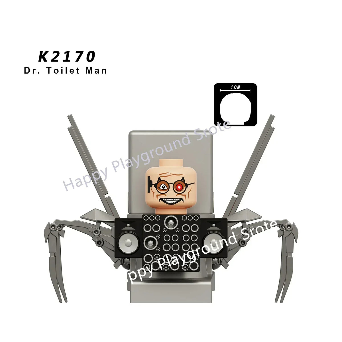 New KDL DJ Upgrade War-Damaged Skibidi Toilet Man Figures Anime Block Toys TvMan Titan Bricks Model Toy For Kid Birthday Gift