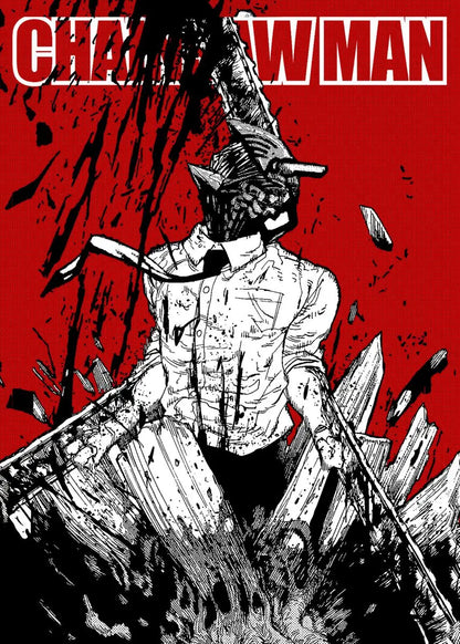 Chainsaw Man Denji Canvas Poster