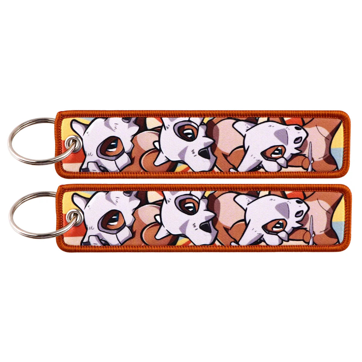 Anime Game Embroidery Keychain