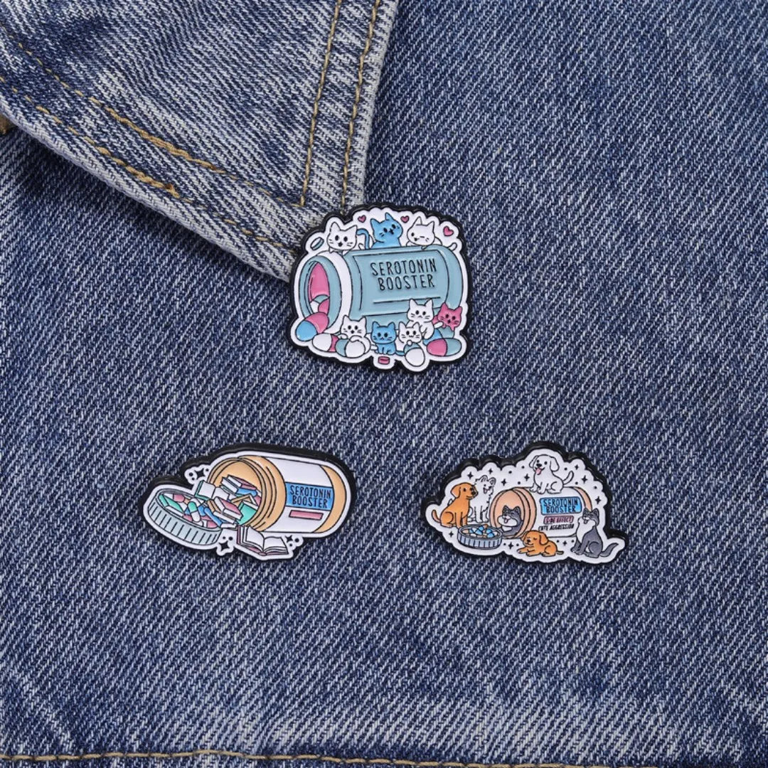 Animal Cartoon Enamel Pin