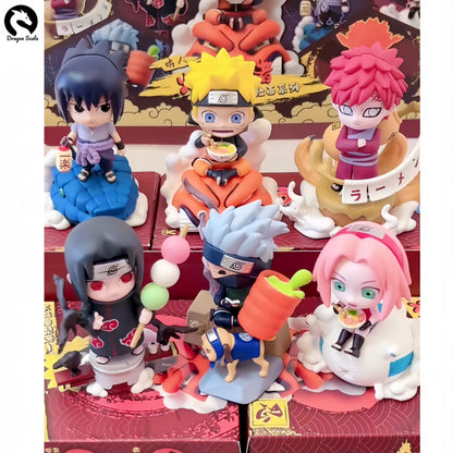 New In Stock Genuine Hollybox Naruto Shippuden Blind Box Ichiraku Ramen Series Naruto Sasuke Model Toys Holiday Present