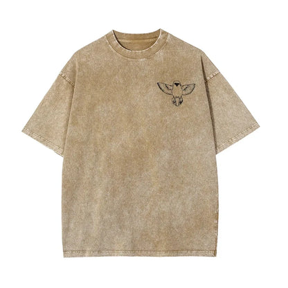 Demon Slayer Zenitsu Agatsuma Retro Washed T-Shirt