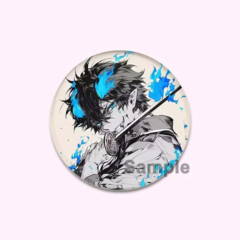 Blue Exorcist Okumura Rin Brooch Pins