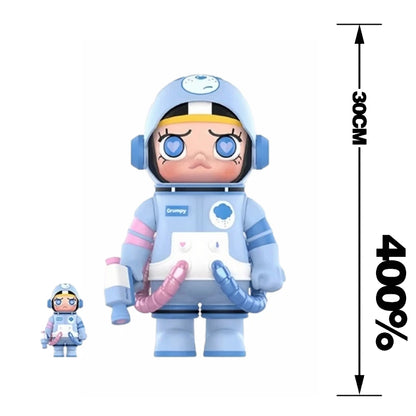 POP MART Giant Space Molly 400% Series Limited Edition Anime Action Figure Decorative Ornament Collectible Christma Gift