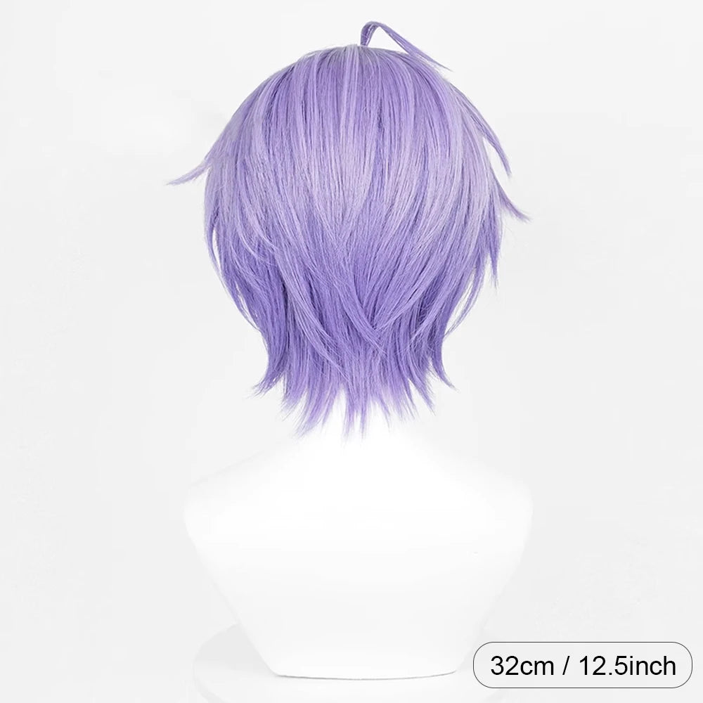 Anime Game Purple Wig