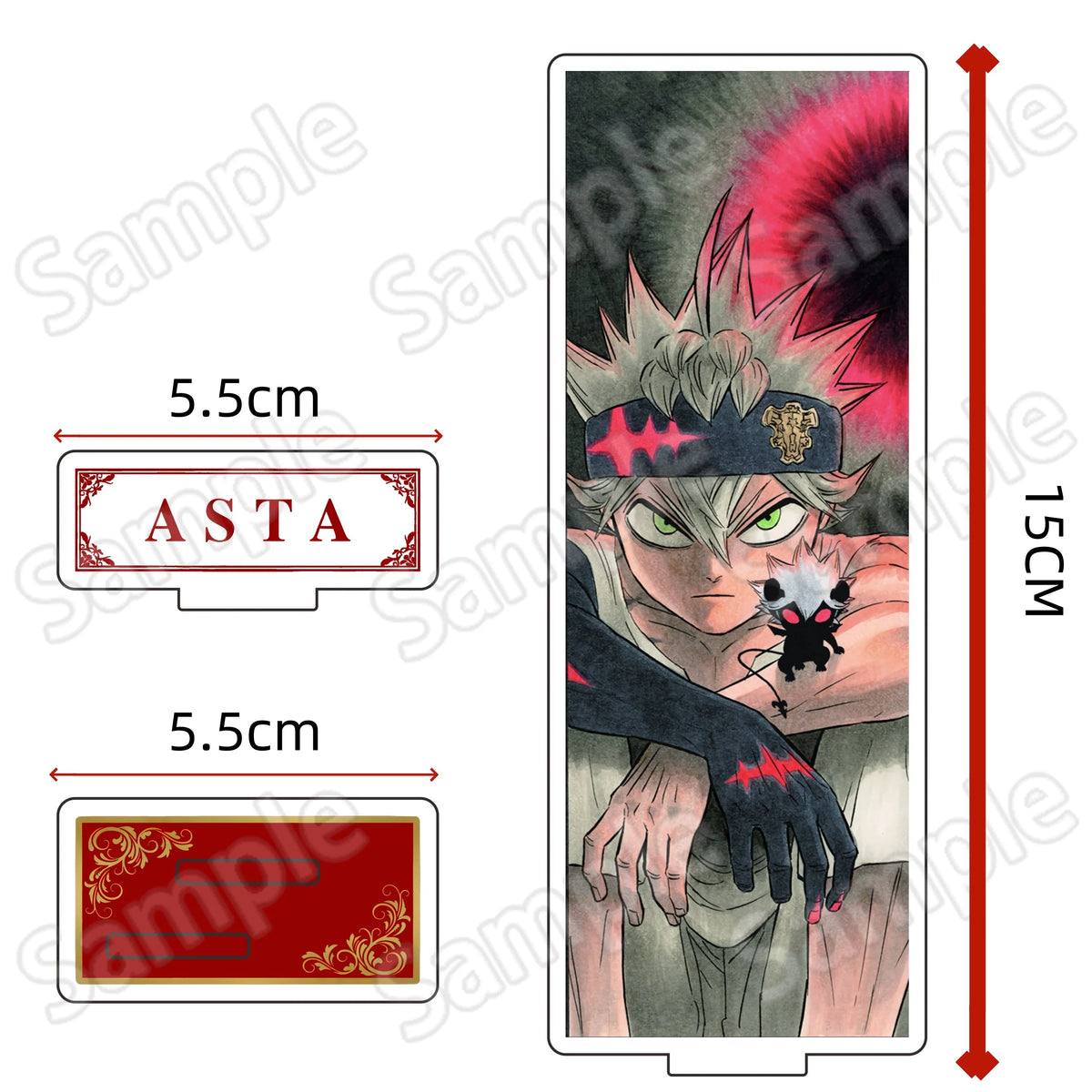 Black Clover Yami Sukehiro Acrylic Stand