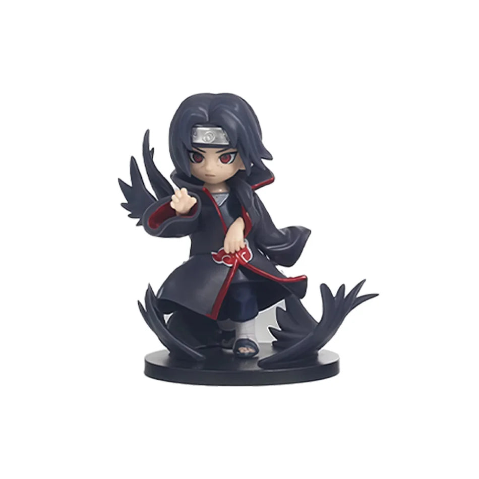 Bandai Naruto Shippuden Akatsuki Arc Series Trendy Blind Box Random Toys Mystery Box Guess Action Figure Surprise Gifts