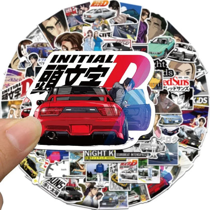 Initial D Fujiwara Takumi Sticker Pack
