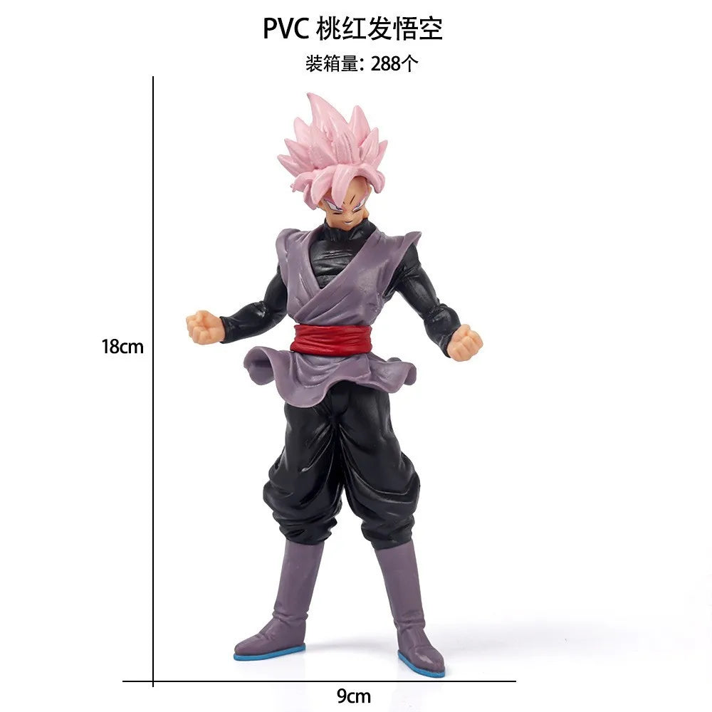 Dragon Ball Z Super Saiyan Son Goku Action Figure Set - Includes Son Gohan Vegeta Broly Piccolo Majin Buu Collectible