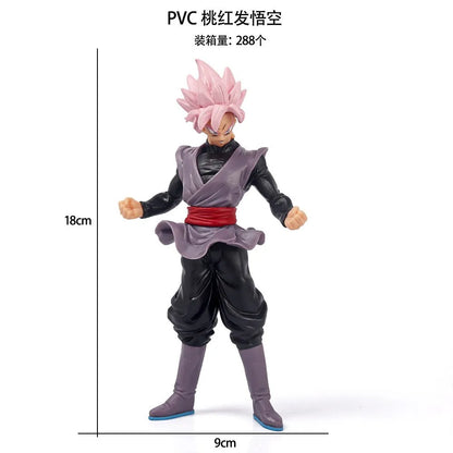 Dragon Ball Z Super Saiyan Son Goku Action Figure Set - Includes Son Gohan Vegeta Broly Piccolo Majin Buu Collectible