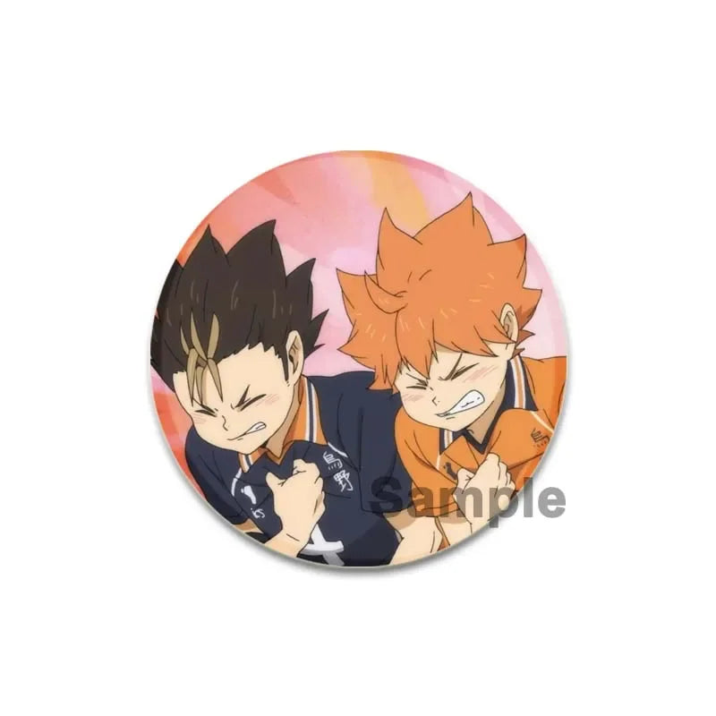 Haikyuu! Karasuno Brooch Pins