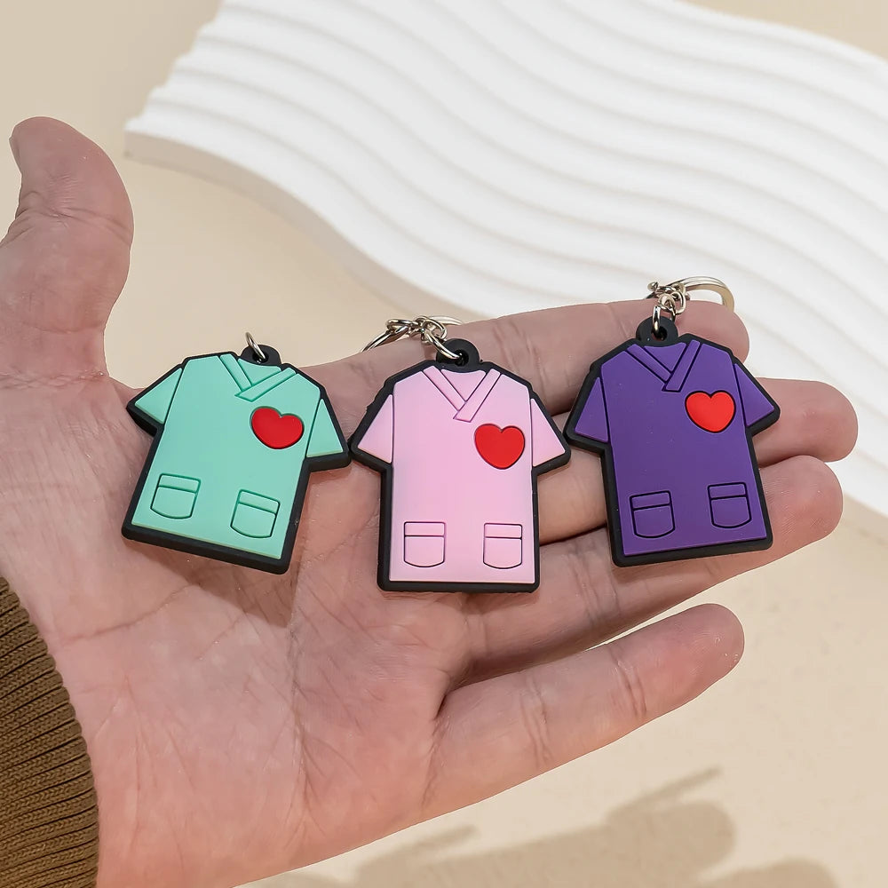 Medical Stethoscope Keychain