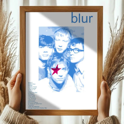 B-Blur Band Poster