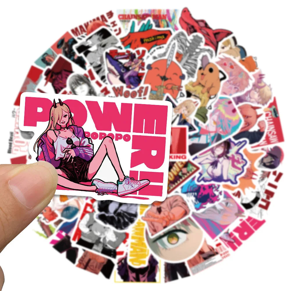 Chainsaw Man Sticker Decals