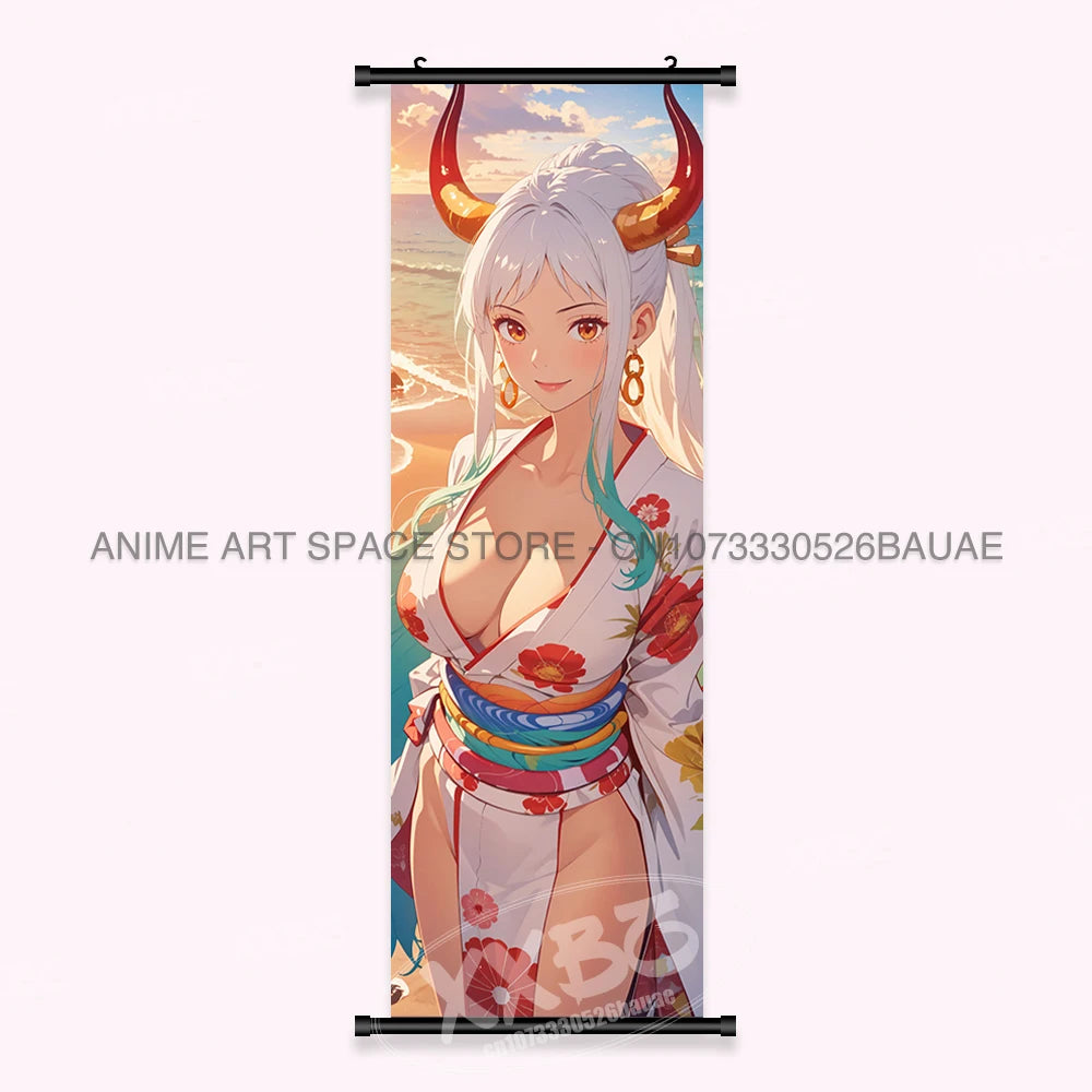 One Piece Yamato Canvas Poster