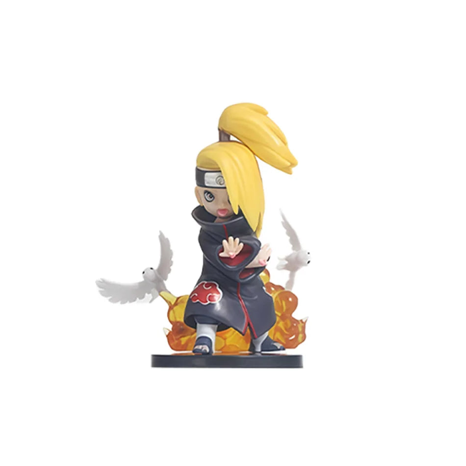 Bandai Naruto Shippuden Akatsuki Arc Series Trendy Blind Box Random Toys Mystery Box Guess Action Figure Surprise Gifts
