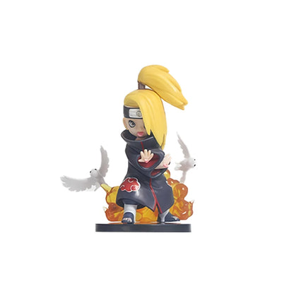 Bandai Naruto Shippuden Akatsuki Arc Series Trendy Blind Box Random Toys Mystery Box Guess Action Figure Surprise Gifts