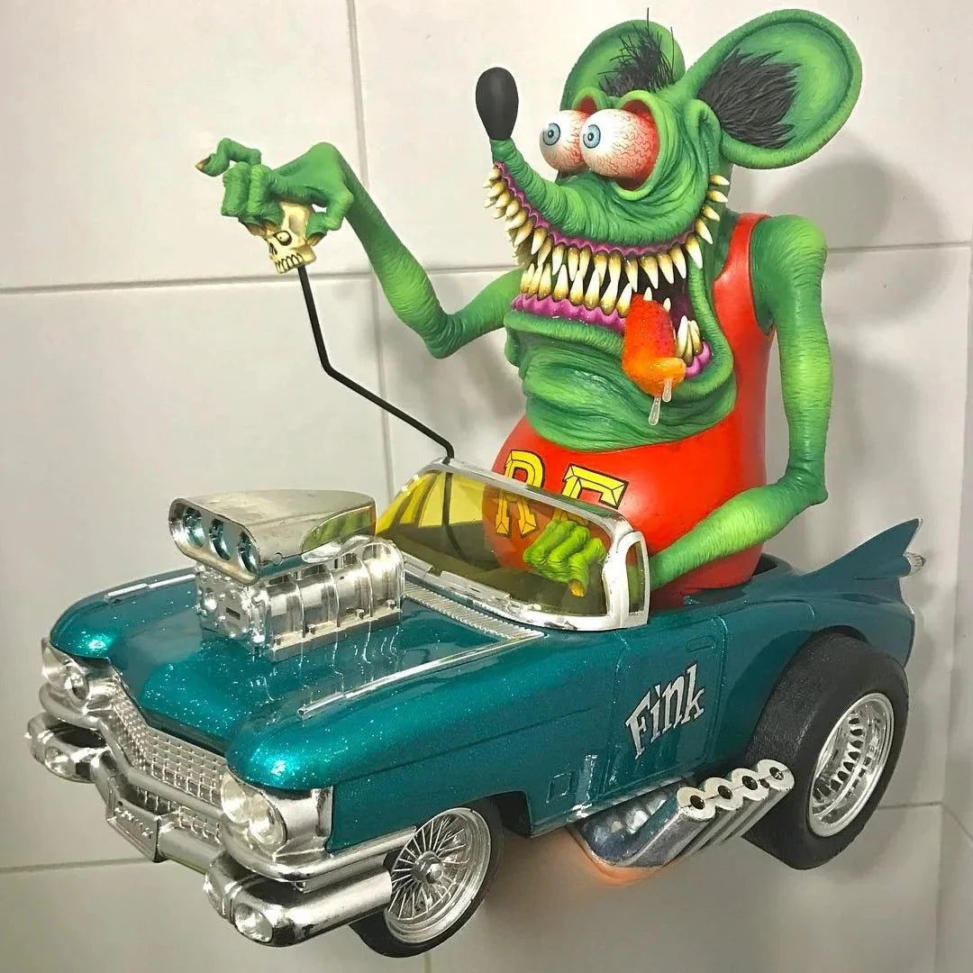 Ugly Rat Resin Statue