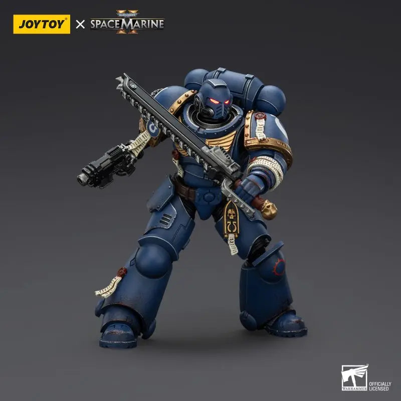 JOYTOY Warhammer 40K Ultramarines Brother Chairon-Collectors Edition 1:18 Action Figure Collection Gift for Adults