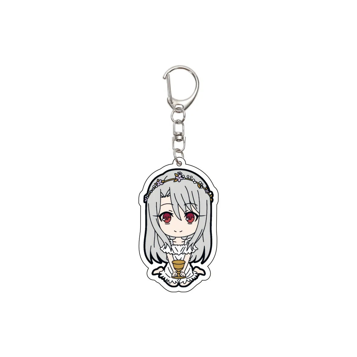 55MM Anime Fate/Grand Order Keychain Fujimaru Ritsuka Mash Kyrielight Astolfo Key Chain Acrylic Model Plate Christmas Gifts