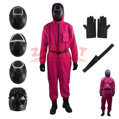 Red Calamari Jumpsuit