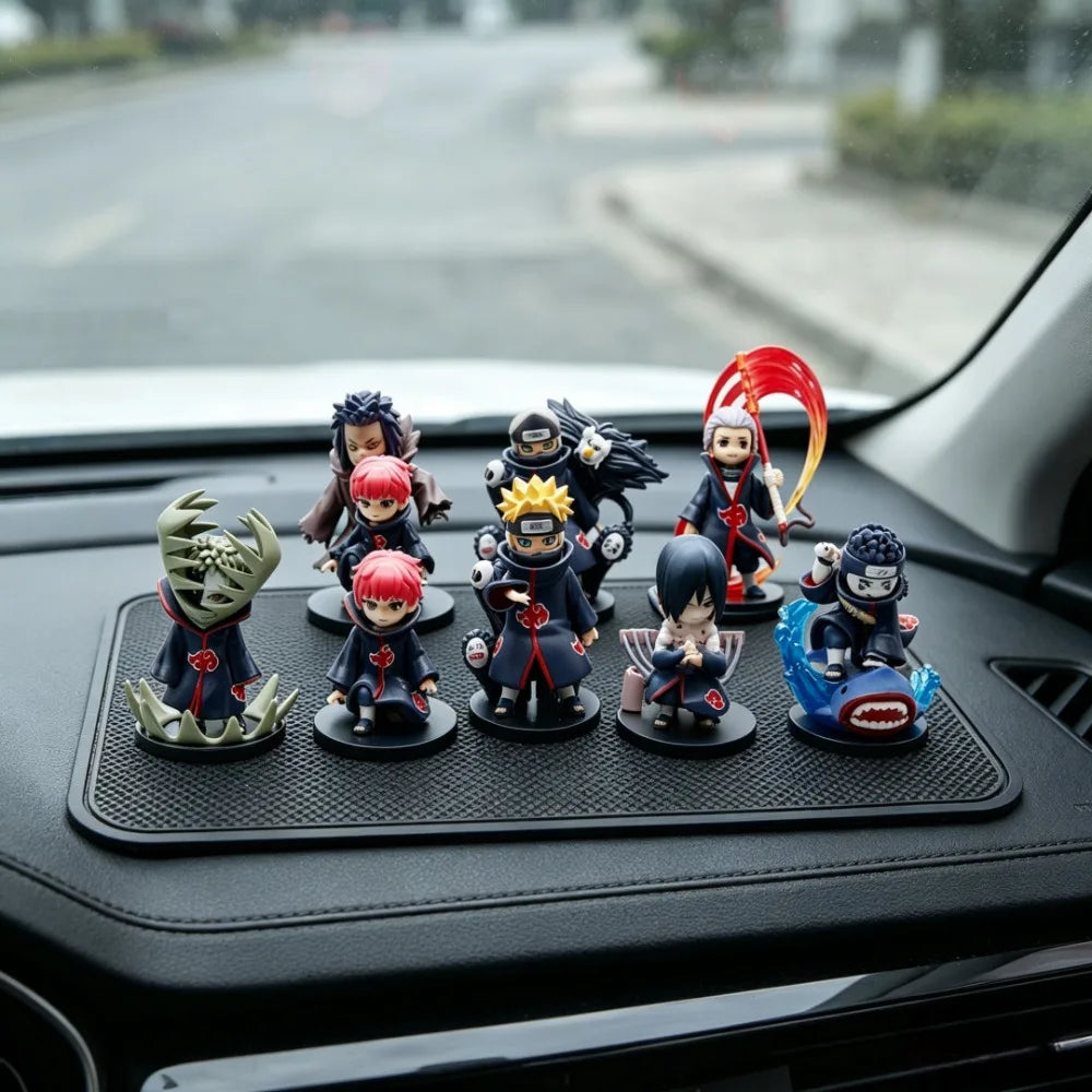 2026 new anime mini humanoid doll Naruto Xiao assembled blind box PVC character surprise mysterious box model ornaments toy gift