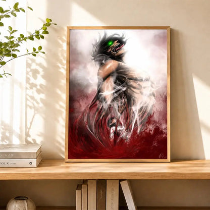 Levi Ackerman Attack On Titan Poster Water Proof Paper Print Room Decor Stickers Art Wall Decor Living Room