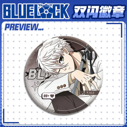 Blue Lock Double Flash Badge