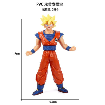 Dragon Ball Z Super Saiyan Son Goku Action Figure Set - Includes Son Gohan Vegeta Broly Piccolo Majin Buu Collectible