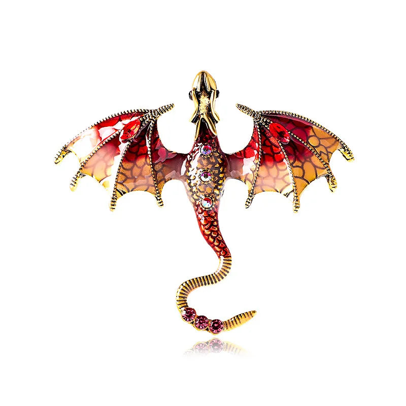 Dragon Colorful Brooch