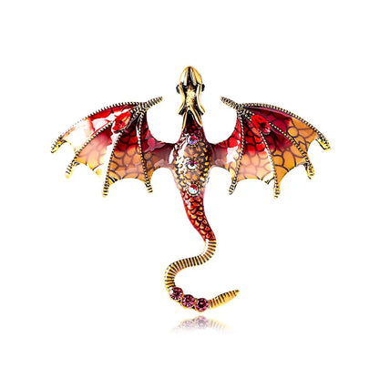 Dragon Colorful Brooch