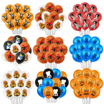 Naruto Latex Balloons Set