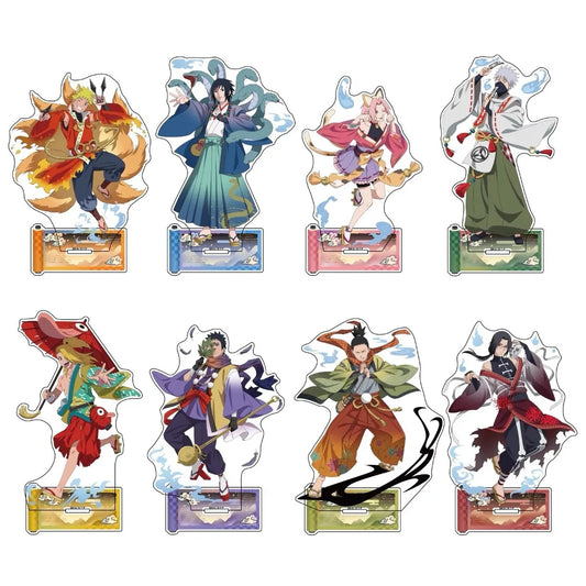 15Cm Creative Desktop Decorations Acrylic Standees for Naruto Uzumaki Sasuke Uchiha Sakura Haruno Character Standing Plates