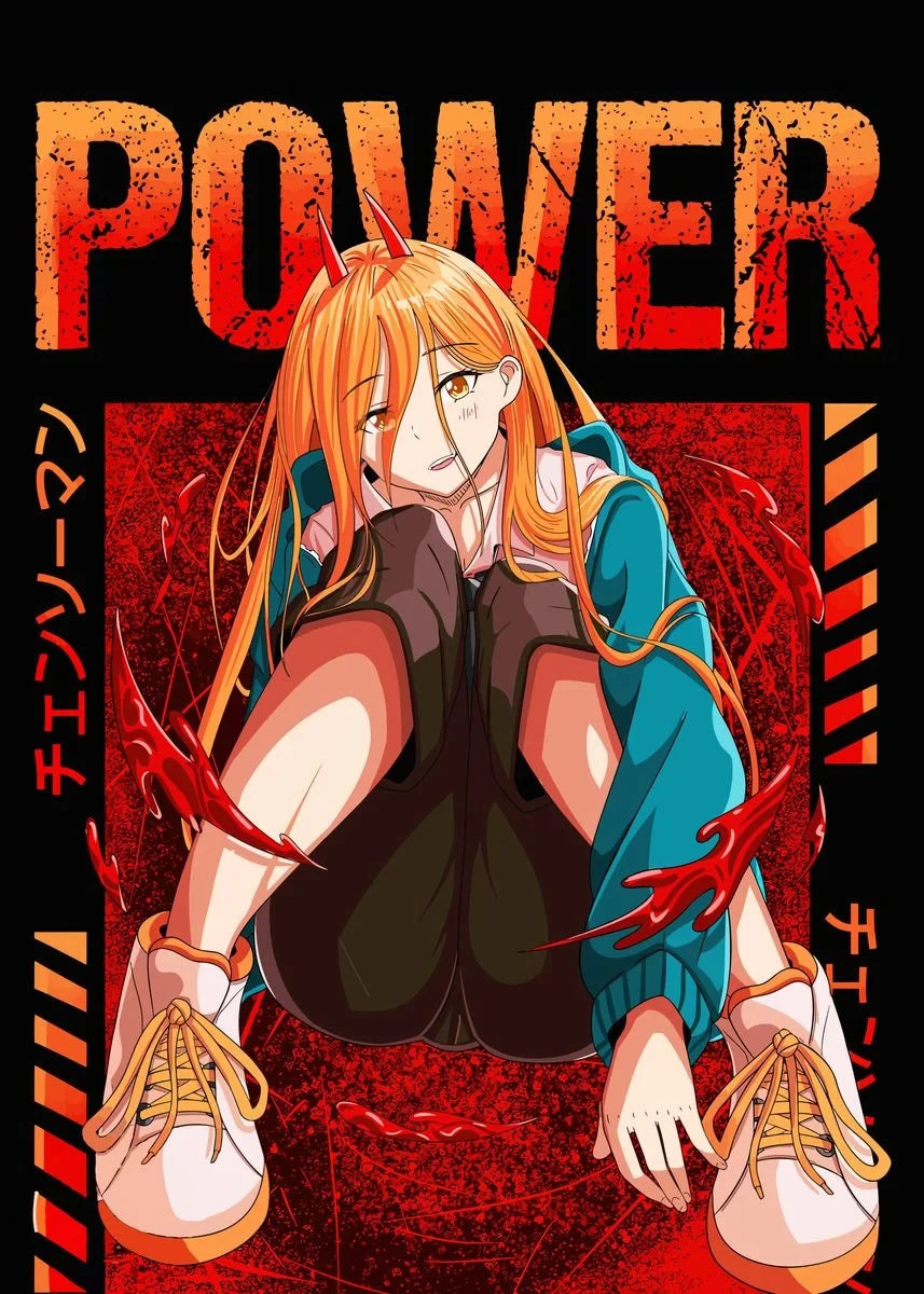 Chainsaw Man Denji Canvas Poster