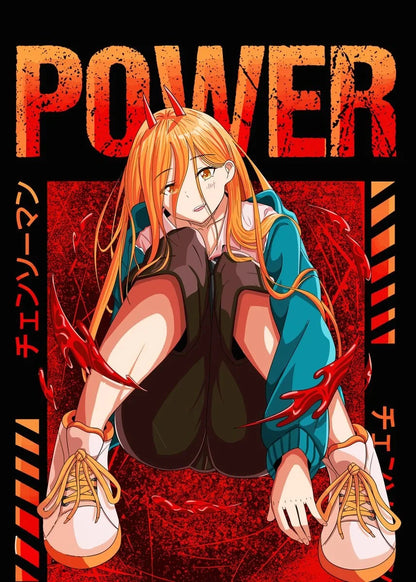 Chainsaw Man Denji Canvas Poster