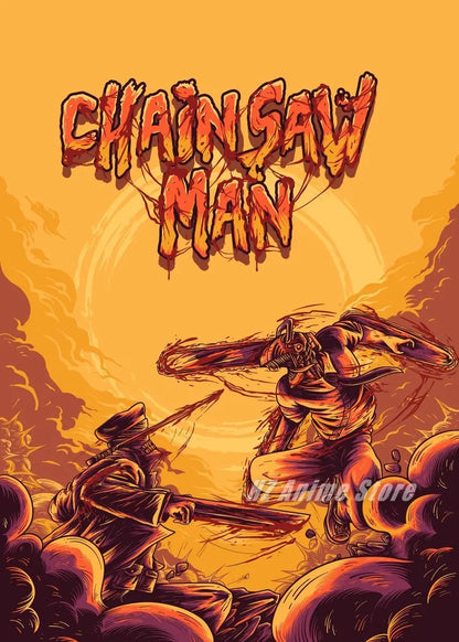 Chainsaw Man Denji Canvas Print